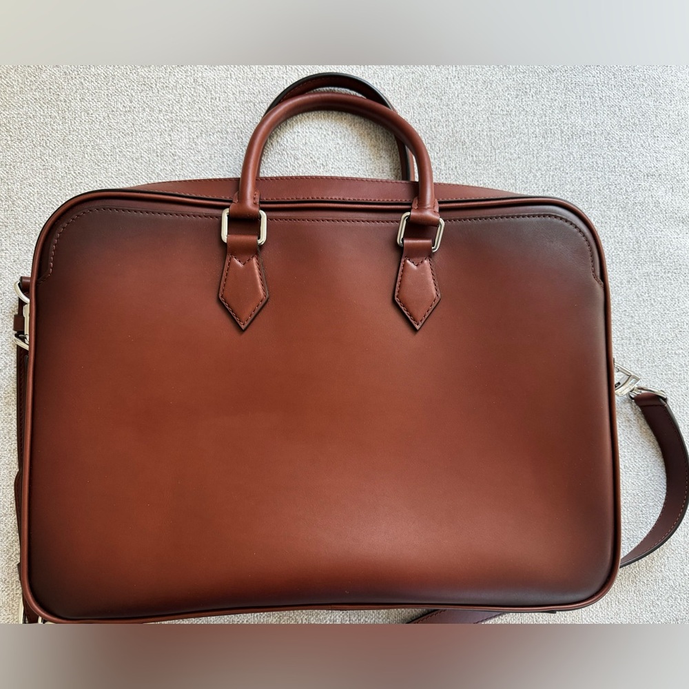 Louis Vuitton Brown Leather Suitcase - new without tags